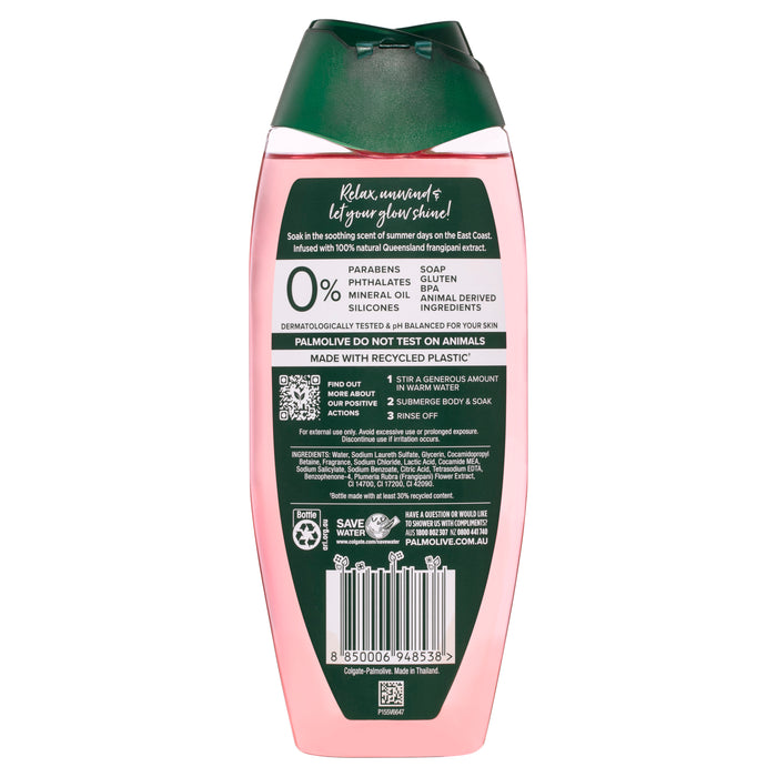 Palmolive Luminous Oils Frangipani & Coconut Bath Soak 500ml