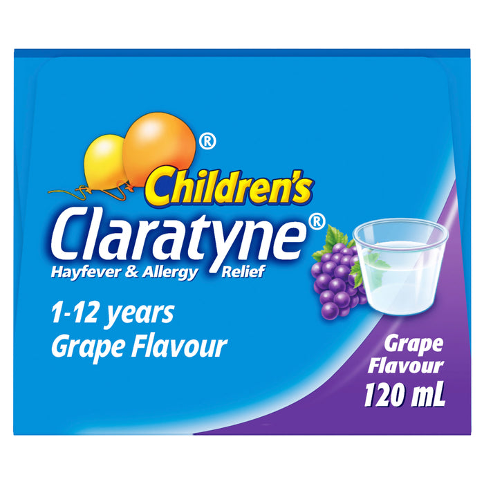 Claratyne Syrup Grape 120ml