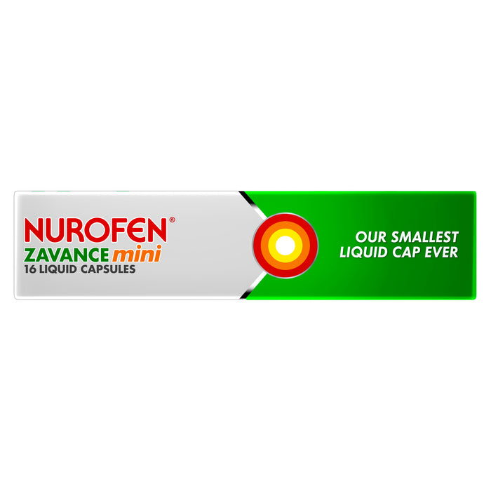 Nurofen Zavance Mini Liquid Capsules 16