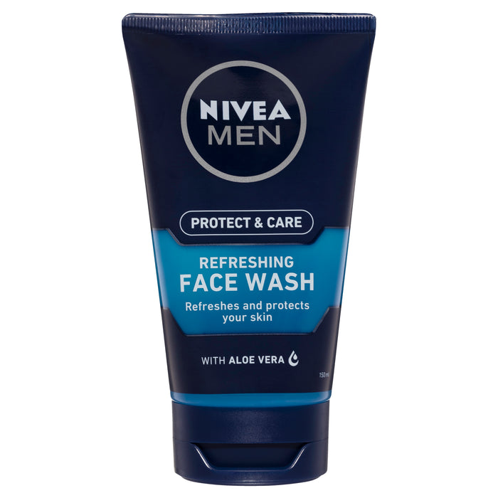 Nivea Men Gift Bag Feeling Protected Shaving Gel 200ml /Moisturiser 75ml/ Face Wash 150ml Gift Pack