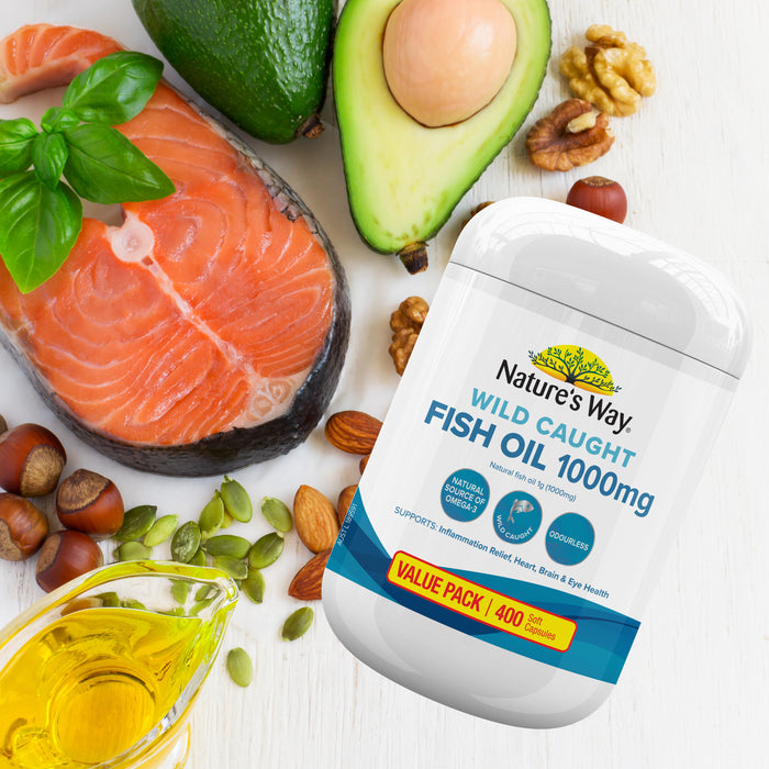 Nature's Way Fish Oil 1000mg 400Capsules