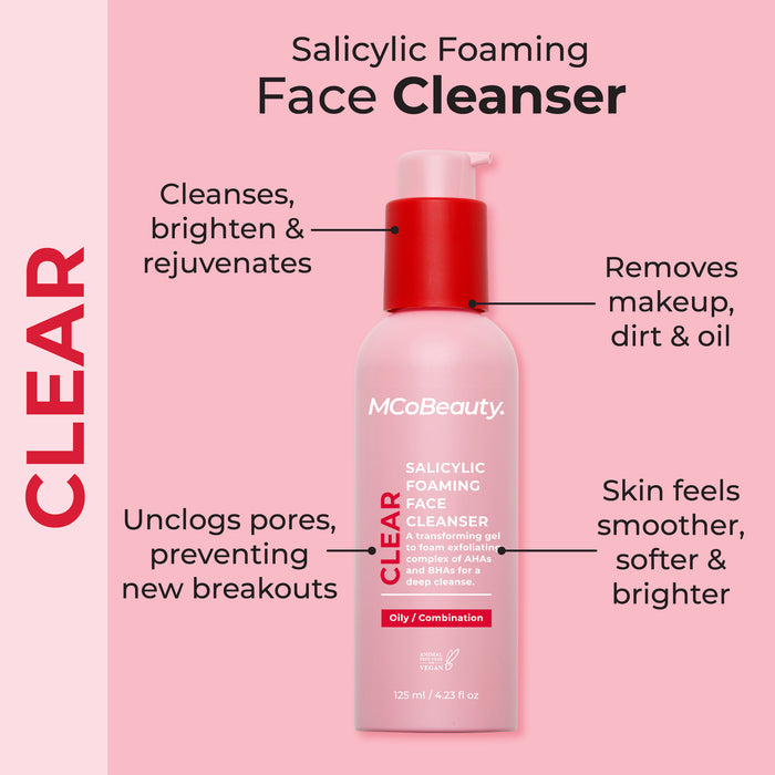 MCo Beauty Foaming Face Cleanser 125ml