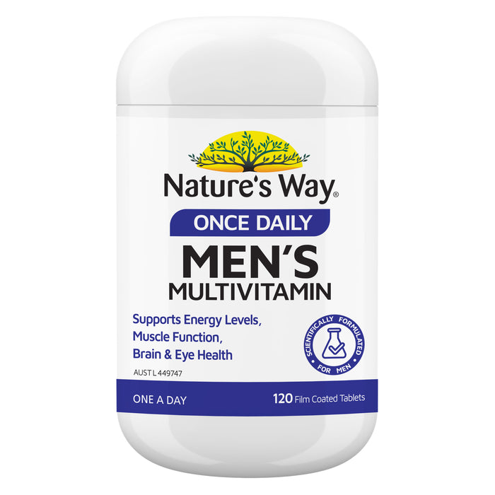 Nature's Way Mens Multi Vitamin 120 Tablets