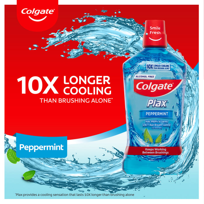 Colgate Plax Mouthwash Peppermint 500ml