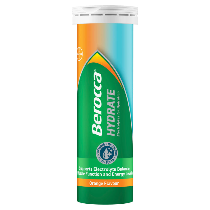 Berocca Hydrate Orange Effervescent Tablets 20