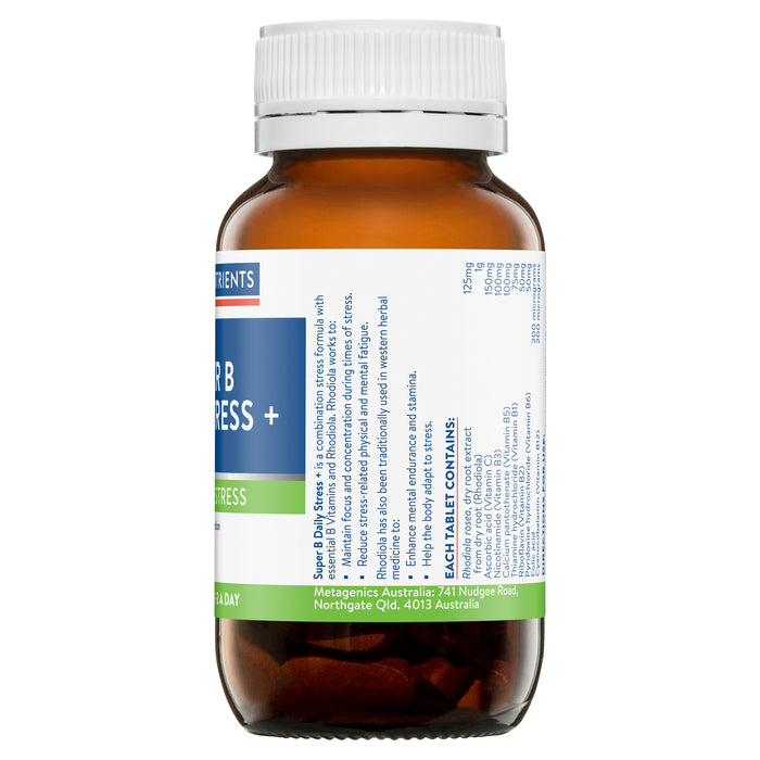 Ethical Nutrients Super B Daily Stress 60 Tablets