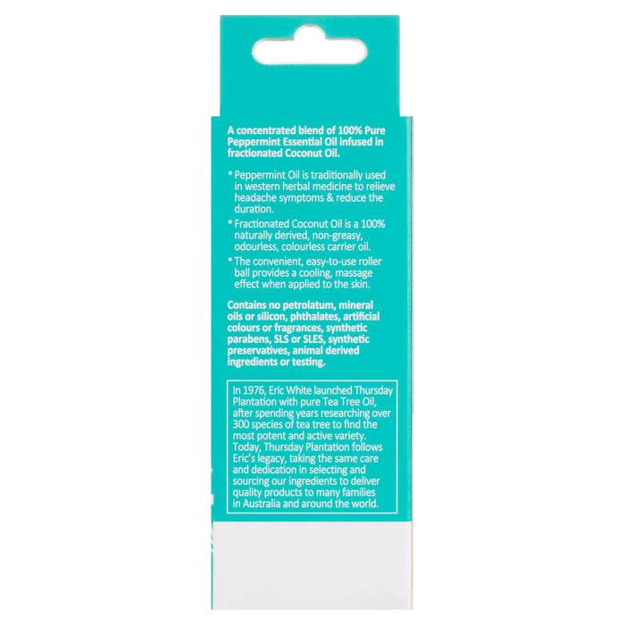 Thursday Plantation Headache Pain Relief Roll On 9ml
