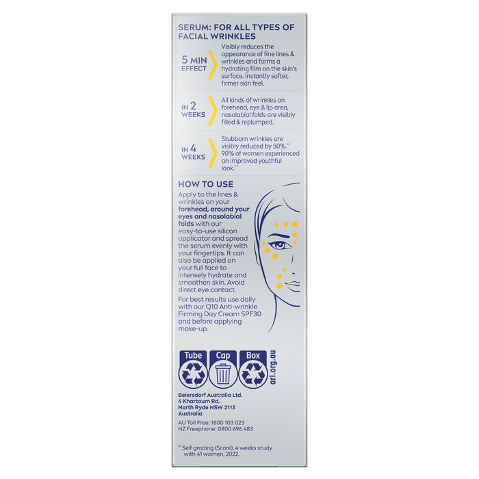 Nivea Q10 Targeted Wrinkle Filler Serum 15ml