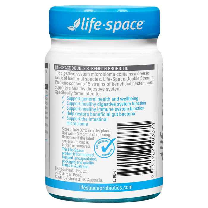 Life Space DbleStr 64 Bill Probiotic 30 Caps