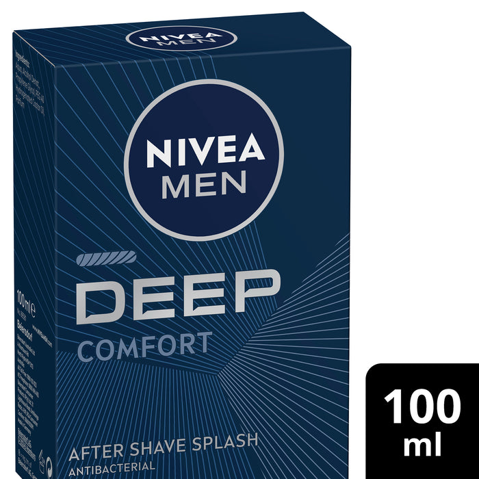 Nivea Men After Shave Splash Deep Comfort 100ml.