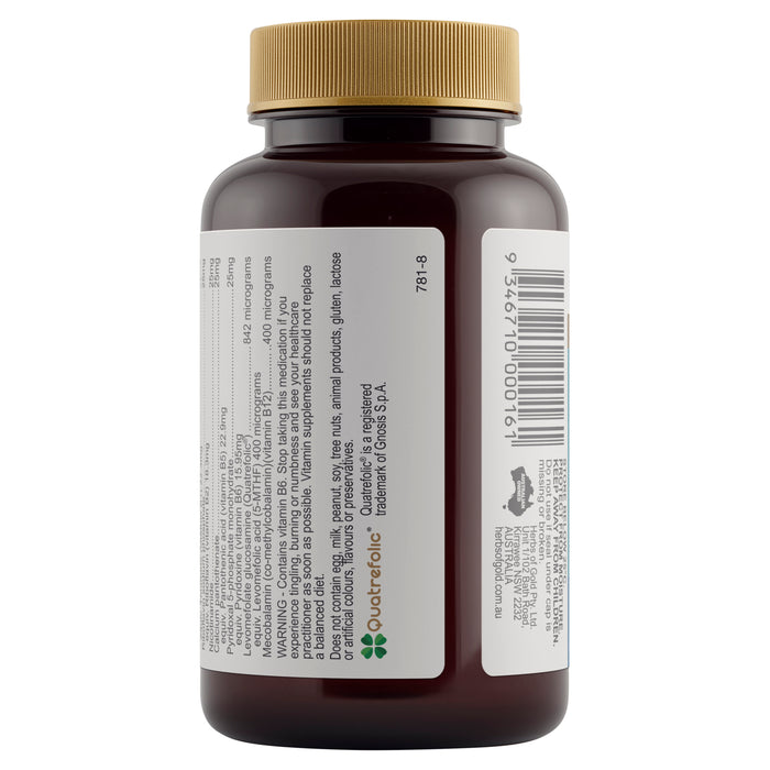 Herbs Of Gold Activated B Complex 60 Capsules
