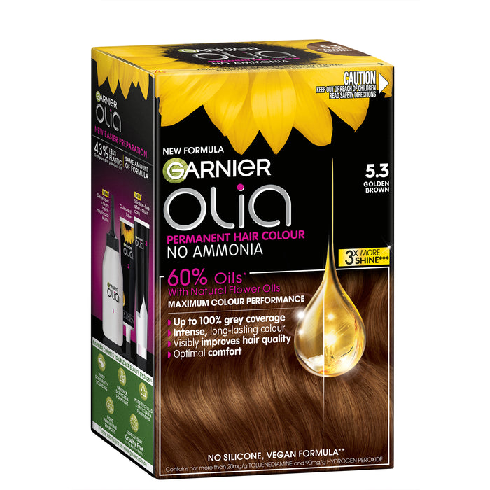 Garnier Olia 5.3 Golden Brown.