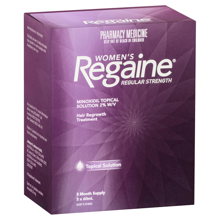 Regaine Hair Regrowth Treatment  Women 3 Months Supply 3 x 60ml