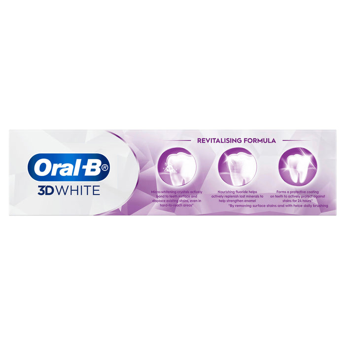 Oral B 3D White Lasting White Enamel Strong Toothpaste 95g