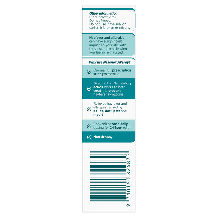 Nasonex Allergy 50Mcg 65Dose.