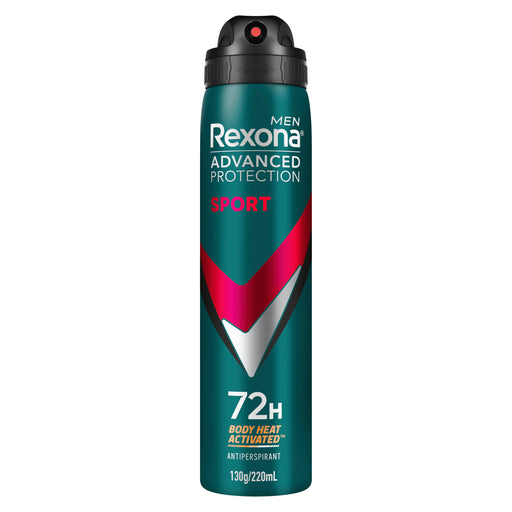 Rexona Men Antiperspirant Deodorant Aerosol Sport 220ml.