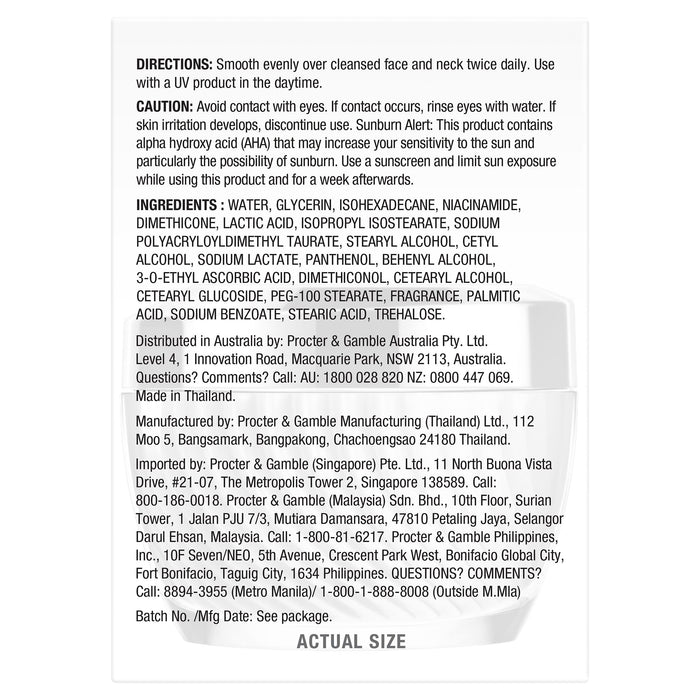 Olay Luminous Niacinamide + Vitamin C Moisturiser 50g.