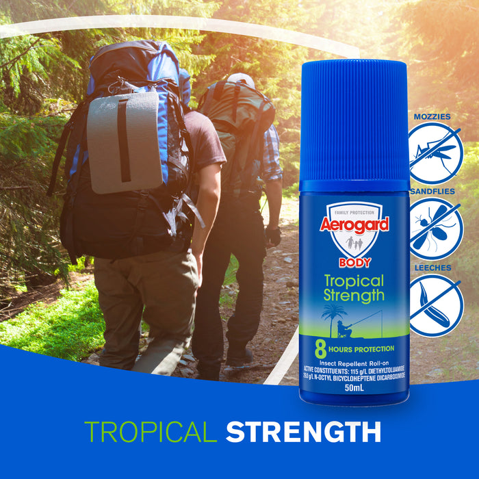 Aerogard 8 hour Tropical Roll On 50ml