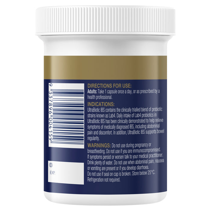 Bioceuticals Ultrabiotic Ibs 30Capsules