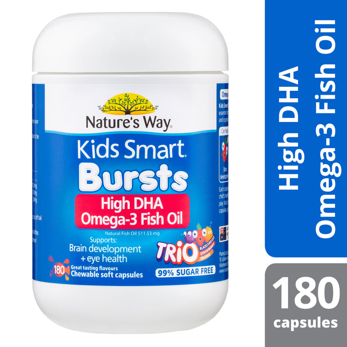 Nature's Way Kids Smart Trio 180 Gummies.