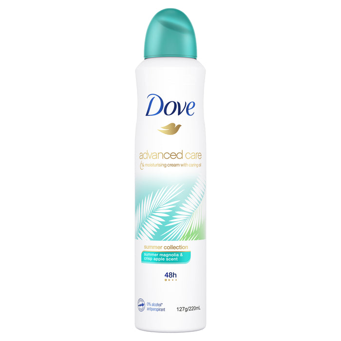 Dove Antiperspirant Advanced Care Summer Collection Summer Magnolia & Crisp Apple 220ml