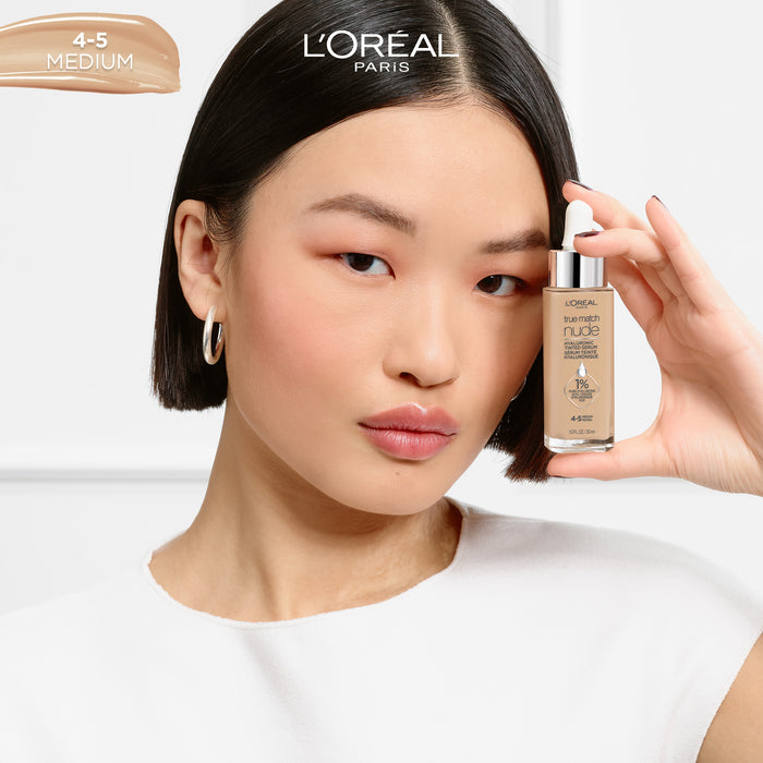 L'Oreal True Match Nude Plumping Tinted Serum 4-5 Medium