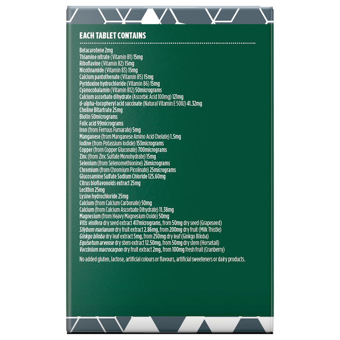 Nature's Own Body Fuel 50+ Years Multivitamin 60 Tablets.