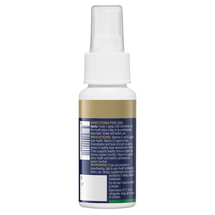 Bioceuticals D3 + K2 Spray 50ml Oral Liquid