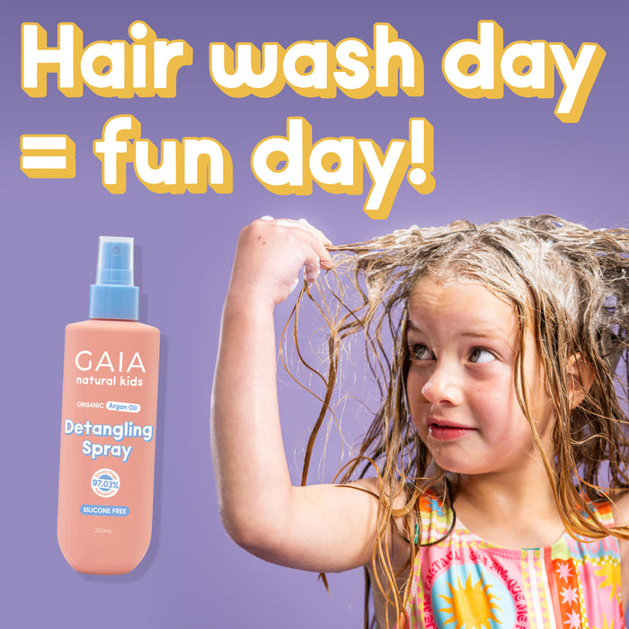 Gaia Natural Kids Organic Argan Detangling Spray 200ml