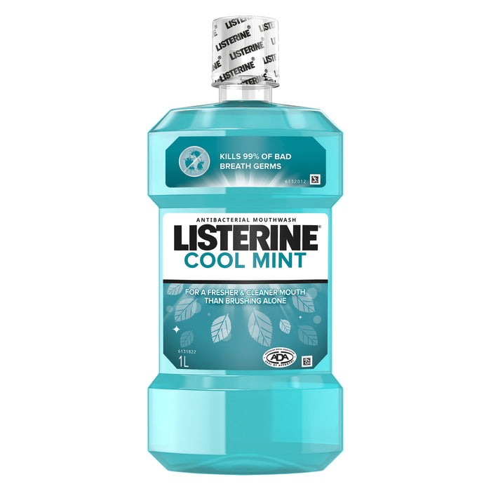 Listerine Mouthwash Cool Mint 1 Litre