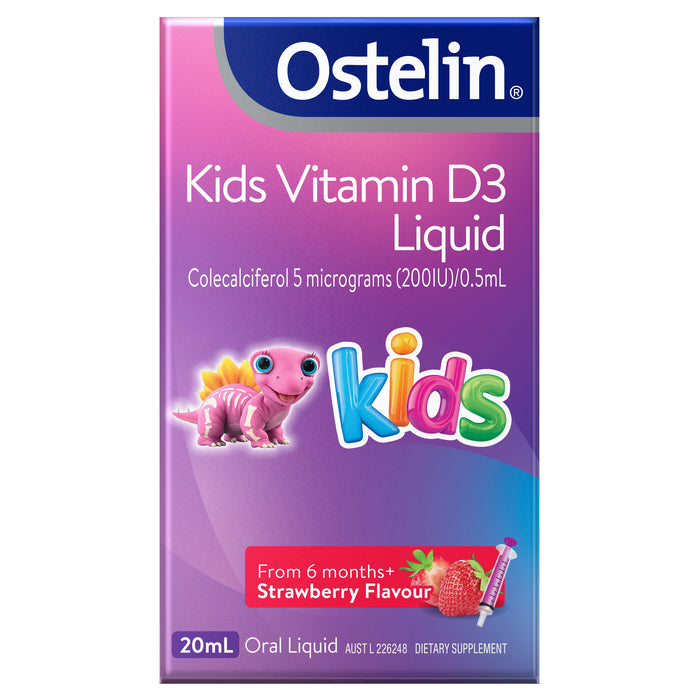 Ostelin Vitamin D 1000Iu Kids Liquid 20ml