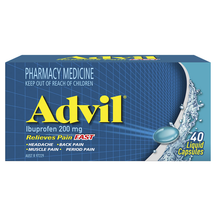 Advil Liquid Capsules 40