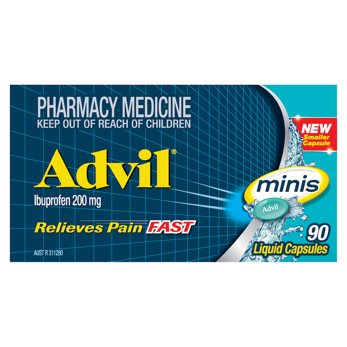 Advil Minis Liquid 90 Capsules