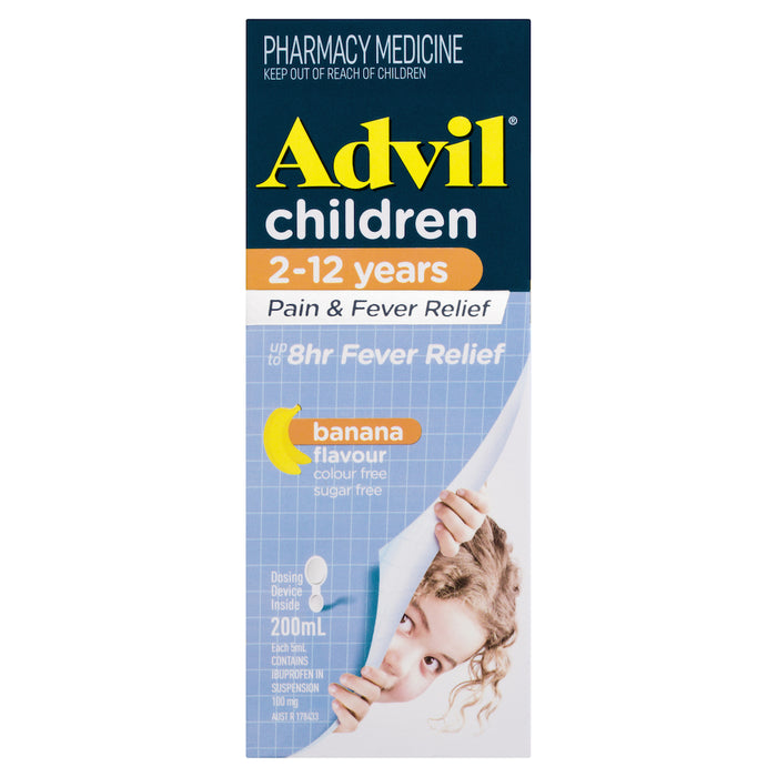 Advil Pain & Fever Suspension 200ml