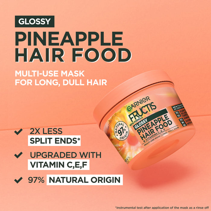 Garnier Fructis Hair Food Glossy Pineapple 390ml.