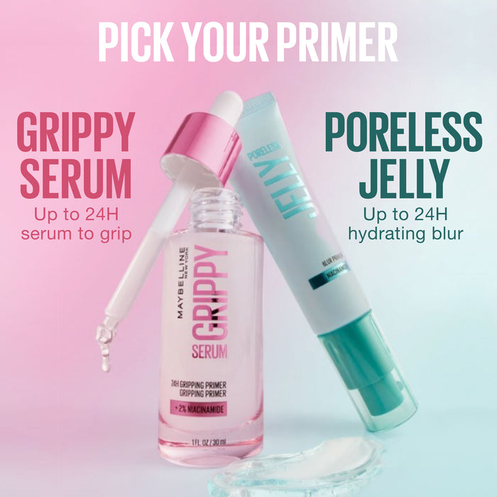 Maybelline Grippy Hydrating Serum Primer 30ml (Carded)