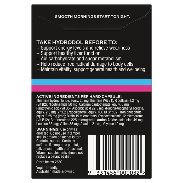 Hydrodol Before 2 Dose (4 Capsules)