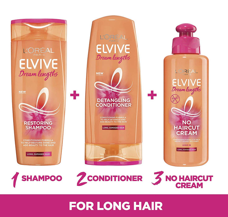 L'Oreal Elvive Dream Lengths Shampoo 300ml.