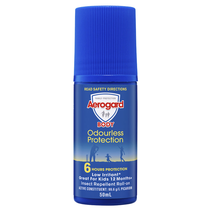 Aerogard 4 Hour Odourless Roll On 50ml