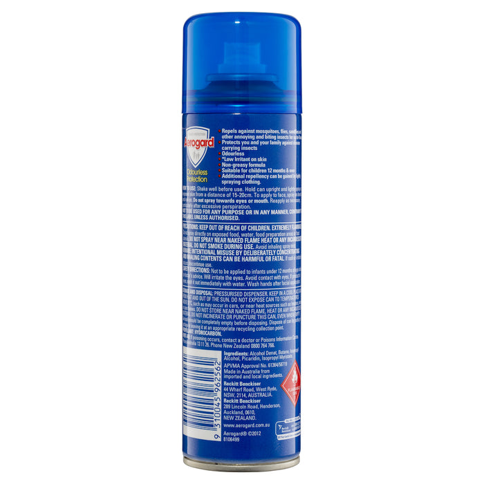 Aerogard Odourless Aero Spray 150g