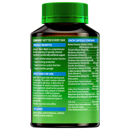 Cenovis Once Daily Men’s Multi 50 Capsules