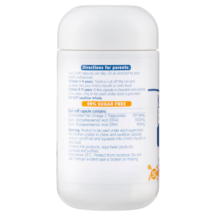 Nature's Way Kids Smart Triple Strength DHA 50.