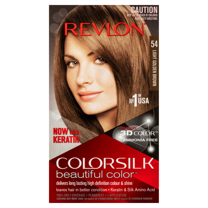 Revlon Colorsilk 54 Light Golden Brown