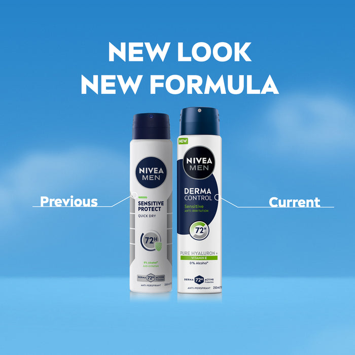 NIVEA MEN Derma Control Sensitive Aerosol 250ml