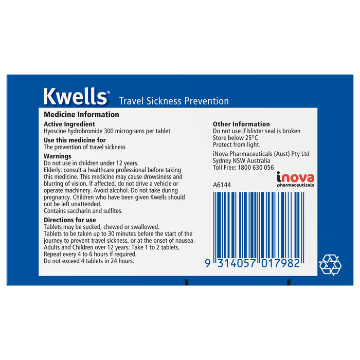 Kwells Adult 12