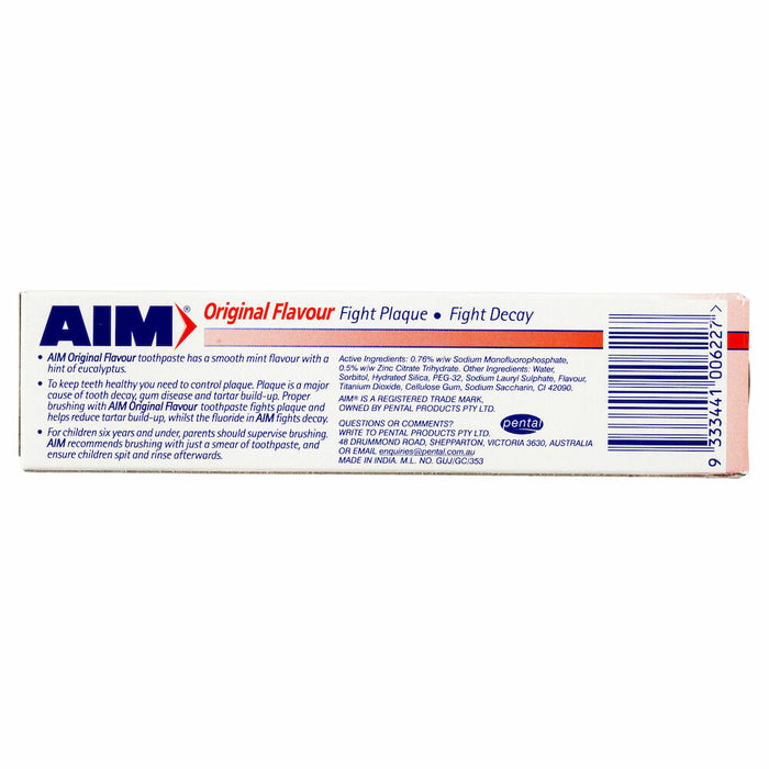 Aim Original Toothpaste 90g