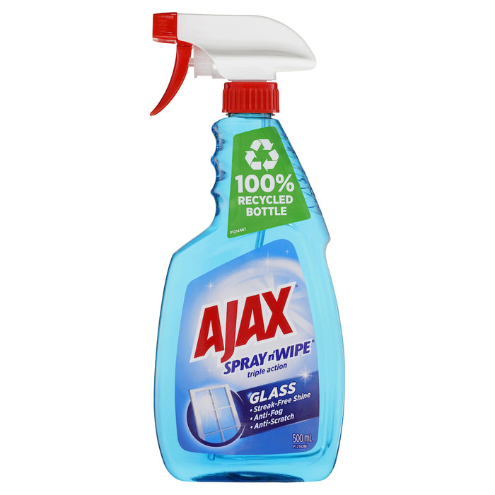 Ajax Spray n Wipe Glass Cleaner 500ml