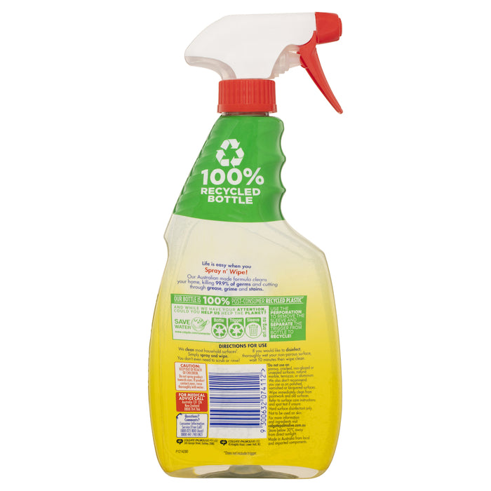 Ajax Spray N Wipe Lemon 500ml