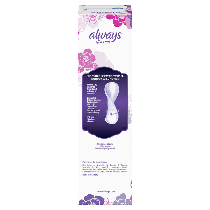 Always Discreet Liner Long Plus 20 Pack