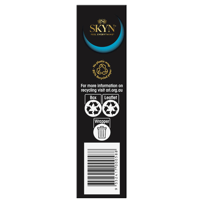 Ansell Lifestyles Condoms Skyn Extra Lube Latex Free 10 Pack